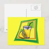 Limonade Postkarte (Vorne/Hinten)