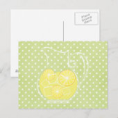 Limonade Postkarte (Vorne/Hinten)