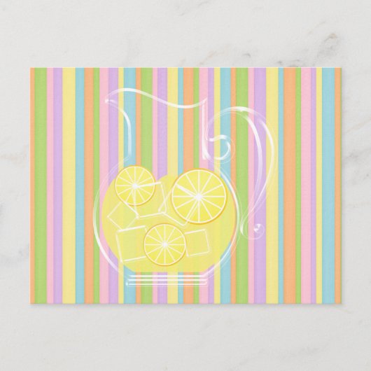 Limonade Postkarte (Vorderseite)