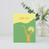 LIMONADE POSTKARTE (Stehend Vorderseite)