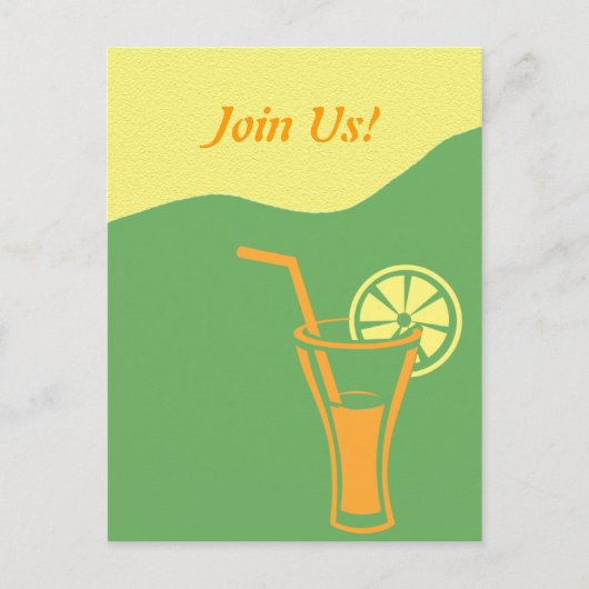 LIMONADE POSTKARTE (Vorderseite)