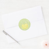 Limonade Runder Aufkleber (Umschlag)
