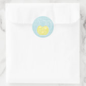 Limonade Runder Aufkleber (Tasche)