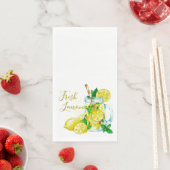 Limonade Serviette (Beispiel)