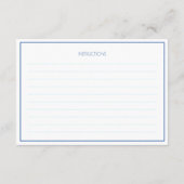 Limonade SOMMER CITRUS Brautparty REZIPE Begleitkarte (Rückseite)