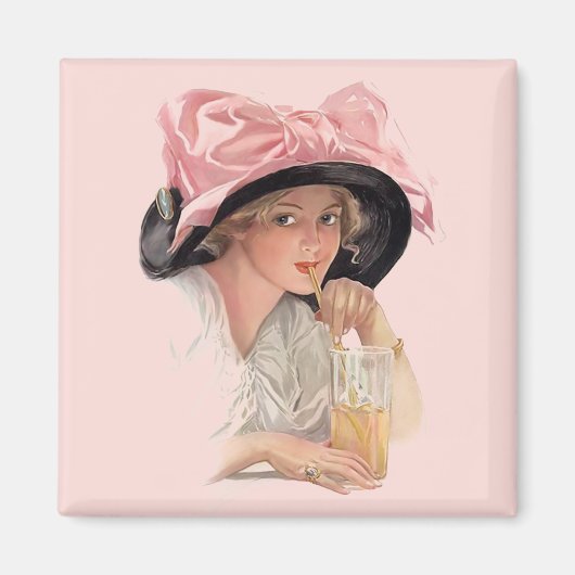 Limonade trinken magnet (Vorne)
