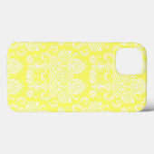 Limonade Victorian Damast Case-Mate iPhone Hülle (Rückseite (Horizontal))