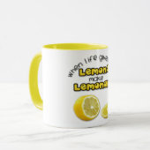 Limonade - Wecker-Tasse Tasse (Vorderseite Links)