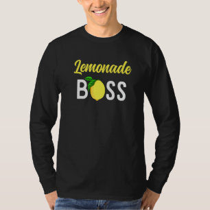 Limonadenboss Unternehmer Kind Saftstand Crew T-Shirt