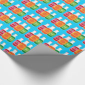 Limonadenflaschen Geschenkpapier (Ecke)