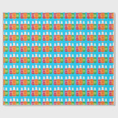 Limonadenflaschen Geschenkpapier (Flach)