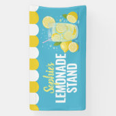 Limonadenstand-Banner-Schild mit Namen Banner (Vertikal)