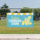 Limonadenstand-Banner-Schild mit Namen Banner (Insitu)