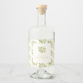 Limoncello Alkoholflaschenetikett (Vorderseite)