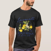 Limoncello Amalfi Küste Zitronen Sommer Italien Ge T-Shirt (Vorderseite)