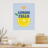 Limoncello Bar Poster (Küche)