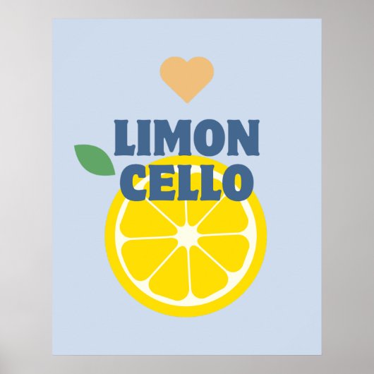 Limoncello Bar Poster (Vorne)