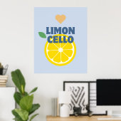 Limoncello Bar Poster (Heimbüro)