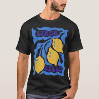 Limoncello Boho Floral Lemon Italien gestört T-Shirt