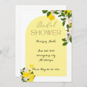 LIMONCELLO BRIDAL SHOWER INVITATION EINLADUNG (Vorne/Hinten)