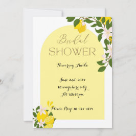 LIMONCELLO BRIDAL SHOWER INVITATION EINLADUNG
