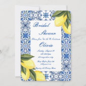 LIMONCELLO BRIDAL SHOWER INVITATION EINLADUNG (Vorderseite)