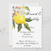 LIMONCELLO BRIDAL SHOWER INVITATION SAVE THE DATE (Vorderseite)