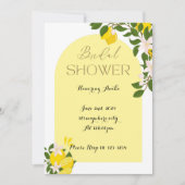 LIMONCELLO BRIDAL SHOWER INVITATION SAVE THE DATE (Vorderseite)