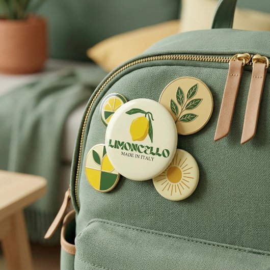 Limoncello Button