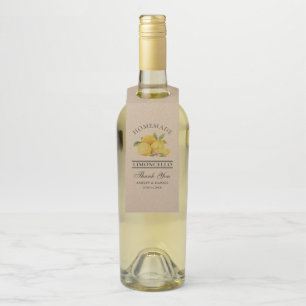 Limoncello dank Kraft Flaschenanhänger