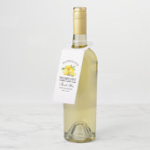 Limoncello dank Kraft Flaschenanhänger (Angewinkelt)