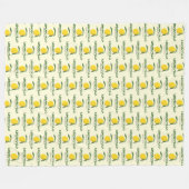 Limoncello Fleecedecke (Vorderseite (Horizontal))