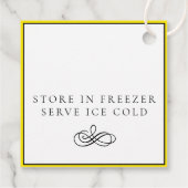 Limoncello Geschenkanhänger (Rückseite)