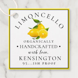 Limoncello Geschenkanhänger