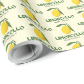 Limoncello Geschenkpapier (Rolleneckpunkt)