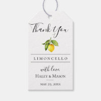 Limoncello Gevor Vielen Dank, Geschenk Tag