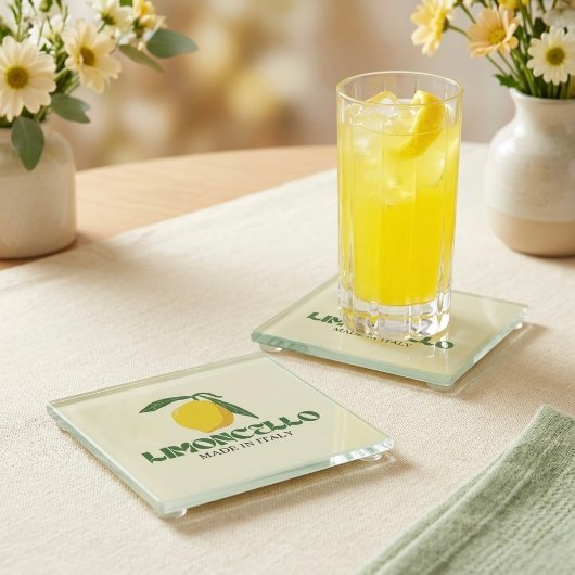 Limoncello Glasuntersetzer