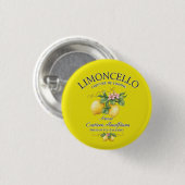 Limoncello Italien Amalfiküste Button (Vorne & Hinten)