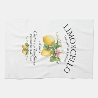 Limoncello Italien Amalfiküste Geschirrtuch