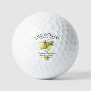 Limoncello Italien Amalfiküste Golfball
