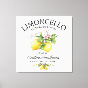 Limoncello Italien Amalfiküste Leinwanddruck