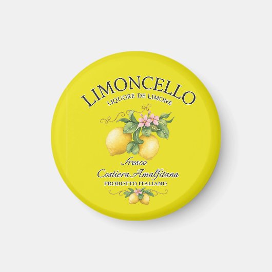 Limoncello Italien Amalfiküste Magnet (Vorne)