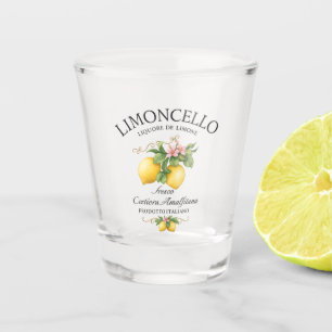 Limoncello Italien Amalfiküste Schnapsglas