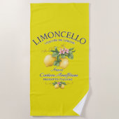 Limoncello Italien Amalfiküste Strandtuch (Vorderseite)