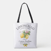 Limoncello Italien Amalfiküste Tasche (Rückseite)