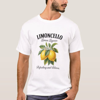 Limoncello Italien Vintage Erfrischend Lemon Urlau T-Shirt