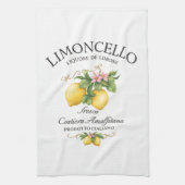 Limoncello Italy Amalfi Coast Geschirrtuch (Vertikal)
