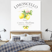 Limoncello Italy Amalfi Coast Leinwanddruck (Insitu (Schlafzimmer))