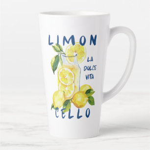 Limoncello La Dolce Vita  Italy Liebhaber Milchtasse