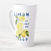 Limoncello La Dolce Vita Italy Lover Milchtasse (Linke Ecke)